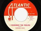Northern Soul 45 - Barbara Lewis - I Remember The Feeling - Atlantic - mp3