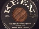 Johnny Guitar Watson, One Room Country Shack 45, Rare 1958 R&B Keen