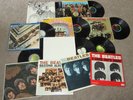 Box of Beatles Assorted Vinyl LPs and Covers