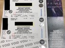 Britney Spears Manchester X 2 Piece Of Me Block 113 Row R 18th August Tickets