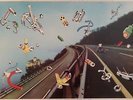 Pink Floyd poster - Knebworth original concert promo 1975 designed by Hipgnosis