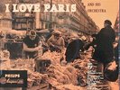 MICHEL LEGRAND I LOVE PARIS LES HALLES RARE 33T LP BIEM PHILIPS 07.033 LEO FERRE
