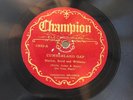 PRE-WAR COUNTRY BURNETT&RUTHERFORD String band Champion 15653 Cumberland Gap E