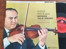 Columbia SAX 2315 ED2 Beethoven Violin Concerto David Oistrakh Cluytens EX