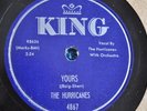 78 RPM RECORD BY THE HURRICANES-YOURS / MAYBE IT'S ALL FOR THE BEST