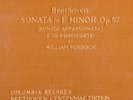 392g4.  William Murdoch - Sonata in F Minor (Appasionata, Beethoven) - Col. 65