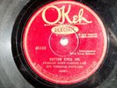 Fiddlin' John Carson & Virginia Reelers & Moonshine Kate COTTON EYED JOE 78rpm