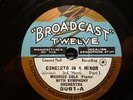 1928 MAURICE COLE Piano GRIEG CONCERTO A MINOR Broadcast 12 78