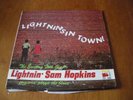 Lightnin Hopkins Lightnin's In Town Folk Arts Label Good+ Condition Very Rare