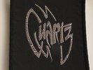 QUARTZ ORIGINAL VINTAGE SEW ON PATCH FROM 1980's  NEW OLD STOCK NWOBHM METAL