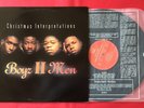 Boyz II Men-Christmas Interpretations KOREA ORIGINAL FIRST PRESS LP INSERT