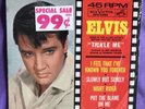 ELVIS Tickle Me Movie Record  45 RPM RCA Victor 1965 Rockabilly Night Rider