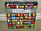 BOB MARLEY AND THE WAILERS SURVIVAL ORIGINAL VINYL LP ILPS 9542 VG++