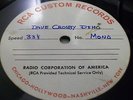 Rare Acetate DAVID CROSBY Demo Disk Byrds CSNY LP Circa 1967 Stills Nash Young