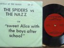 ALICE COOPER *The Spiders Vs The Nazz* Battle Of The bands PSYCH GARAGE 7