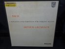 ARTHUR GRUMIAUX J.S. BACH SOLO SONATAS & PARTITAS FOR VIOLIN PHILPS 3 LP BOX EXC