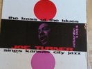 Rare Blues LP Big Joe Turner, Boss of the Blues, black Atlantic label DG M-