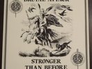 Brutal Attack - Stronger Than Before LP ROR kbd punk oi Last Resort Combat 84