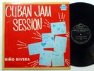 NINO RIVERA Cuban jam session LP Panart 3090 descarga 2nd press VG++   Bx57