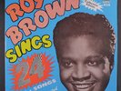 ROY BROWN: Sings 24 Hit Songs LP (Mono, corner dings, corner bend, small cover