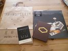 ARCTIC MONKEYS GOLD VINYL LP TRANQUILITY BASE HOTEL & CASINO POSTCARD BOOK BAG