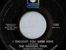 The Natural Four - I Thought You Were Mine - NORTHERN SOUL 45”