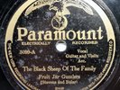 Fruit Jar Guzzlers 78 RPM PARAMOUNT Record Old Country Pity Tramp Black Sheep