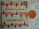 RUGGIERI RICCI PAGANINI 24 CAPRICES DECCA LXT 5569 UK-1960,s NM-