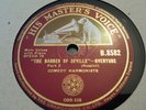 COMEDY HARMONISTS THE BARBER OF SEVILLE OVERTURE HMV B8582