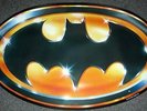 Batman & Robin poster Bat Logo Poster UK promo PROMO POSTER DC COMICS INC 1989