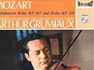 PHILIPS HI-FI STEREO - GRUMIAUX - MOZART VIOLIN CONCERTOS KV 207 & 218 - NM