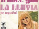 FRANCE GALL 45 Espagne 1968 La lluvia ( En Espagnol )