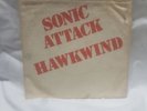 HAWKWIND-SONIC ATTACK-CLOTH SLEEVE.V RARE 1 SIDED PROMO