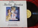 BEAUTY AND THE BEAST **Soundtrack (SPANISH)** RARE 1992 Spain LP WALT DISNEY