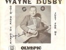 Rockabilly 45 WAYNE BUSBY 