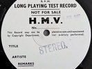 Franck: Symphonic Variations - Cziffra **HMV White Label Test Press Stereo LP**
