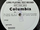 Franck: Symphony In D - Giulini **2x W/Label Columbia Stereo Test Pressings**