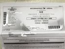 U2 CONCERT PARIS BERCY ACCOR ARENA 09 septembre 2018 1 place fosse U2  PARIS