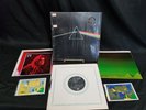 PINK FLOYD LP DARK SIDE OF THE MOON - 1973 US HARVEST w/ POSTERS & STICKERS