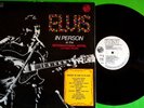 ELVIS PRESLEY (33 RPM-ITALY) ELVIS IN PERSON 