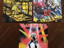 Iron Maiden - 3 Lp Lot- Piece Of Mind, Number Beast, Japan Metal Vinyl Records
