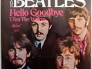 The Beatles - Hello Goodbye - LA Press - VG- 45 & VG+ Thumb Tab Pic Sleeve