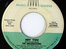 IMAGINATIONS 45 Hey You/Guardian Angel MUSIC MAKERS doo wop NM kz307