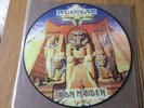 IRON MAIDEN - POWERSLAVE. PICTURE DISC LP RECORD. UNPLAYED
