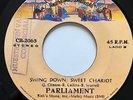 PARLIAMENT • Flash Light / Swing Down Sweet • FUNK • RARE 45 PROMO • EL SALVADOR