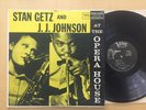 STAN GETZ AND J.J. JOHNSON AT THE OPERA HOUSE ORIG 58 VERVE MG V-8265 JAZZ NM LP
