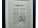 THIRD WORLD+Journey To Addis+POSTER AD+RARE+ORIGINAL+1978+FRAMED+FAST WORLD SHIP