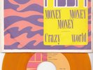 ABBA/MONEY MONEY/RARE 45 TOURS COULEUR MADE IN MADAGASCAR .