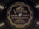78 RPM -- Walter Davis, Victor 23302, EE+  Blues