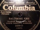 Charlie Poole North Carolina Ramblers  V++ columbia 15509 78 rpm country